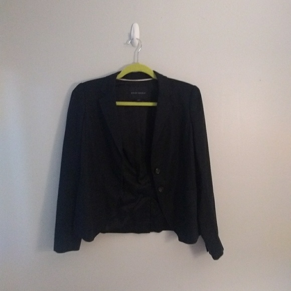 Banana Republic Black Two Button Workwear Blazer - Picture 1 of 8